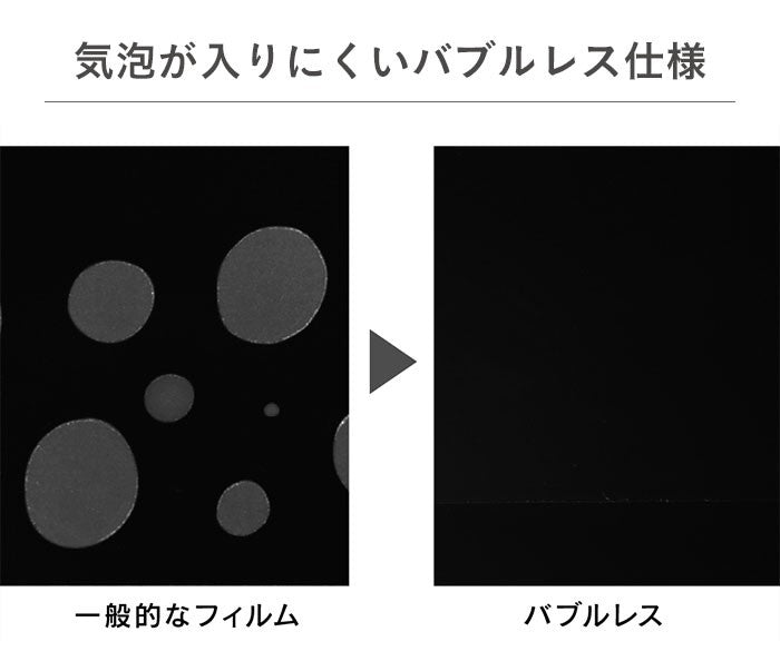 Simplism シンプリズム ブルーライト低減 立体成型シームレスガラス(ブラック)