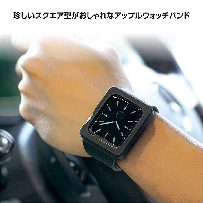[Apple Watch Series SE/6/5/4(40mm)専用]EYLE バンド一体型ケース TILE