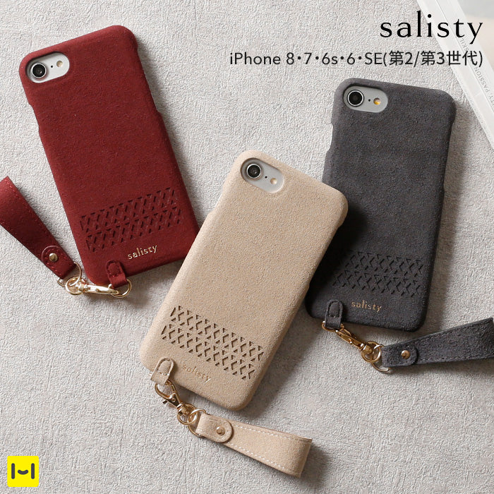[iPhone 8/7/6s/6/SE(第2世代)専用]salisty(サリスティ) パンチング ハード
                 iPhoneケース【salisty公式通販】【メール便送料無料】