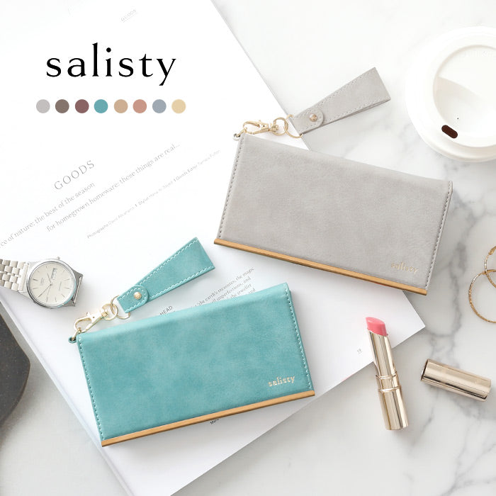 salisty(サリスティ)スエードスタイル ダイアリーケース