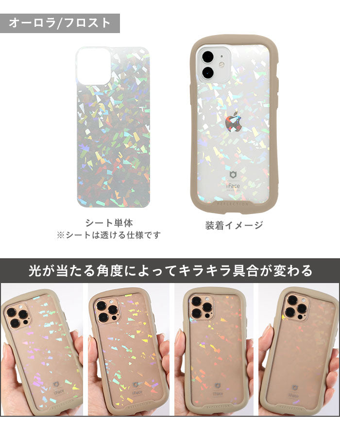 [iPhone 13/13 mini/13 Pro/12/12 mini/12 Pro/11/11 Pro/XR/XS/X/8/7/SE(第2/第3世代)専用]iFace Reflection インナーシート