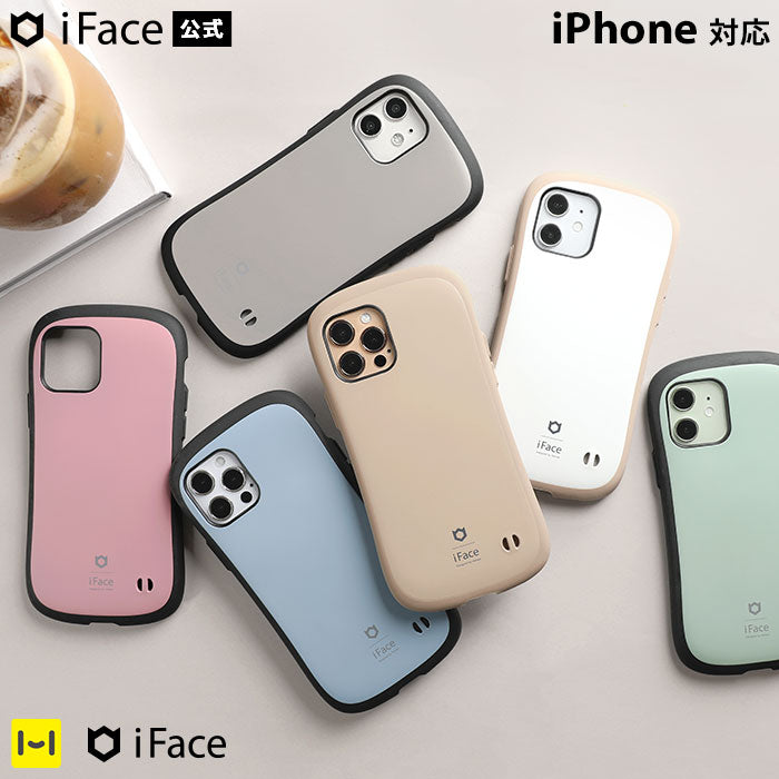 [iPhone 12/12 mini/12 Pro/11 Pro/11/XR/XS/X/8/7/SE(第2/第3世代)専用]iFace First Class Cafe/Macarons/Kusumiケース