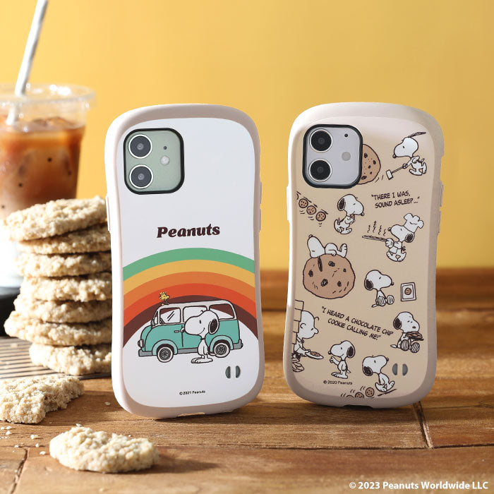 [iPhone 12/12 mini/12 Pro/11/8/7/SE(第2/第3世代)専用]PEANUTS/ピーナッツ iFace First Class
                            Cafe iPhoneケース