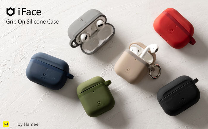 [AirPods/AirPods Pro専用]iFace Grip On Siliconeケース