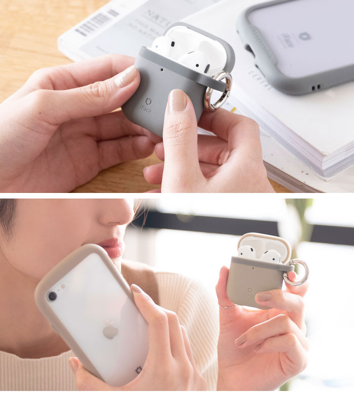 [AirPods/AirPods(第3世代)/AirPods Pro専用]iFace Grip On Siliconeケース