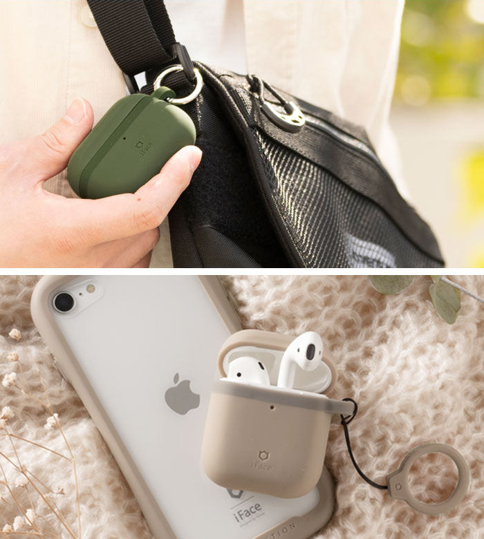 [AirPods/AirPods(第3世代)/AirPods Pro専用]iFace Grip On Siliconeケース