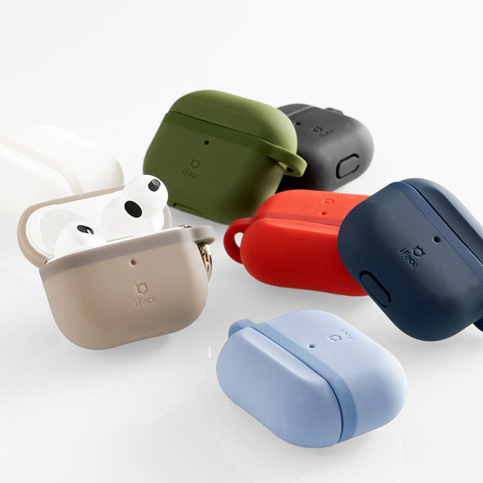 [AirPods/AirPods(第3世代)/AirPods Pro専用]iFace Grip On Siliconeケース