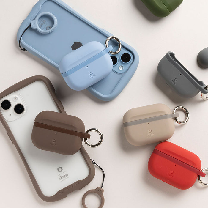 [AirPods/AirPods Pro専用]iFace Grip On Siliconeケース