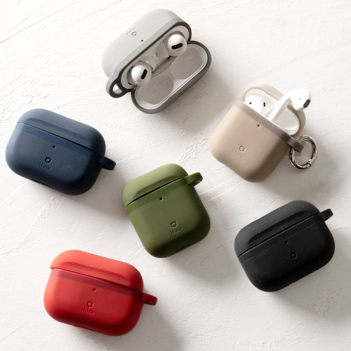 [AirPods/AirPods Pro専用]iFace Grip On Siliconeケース