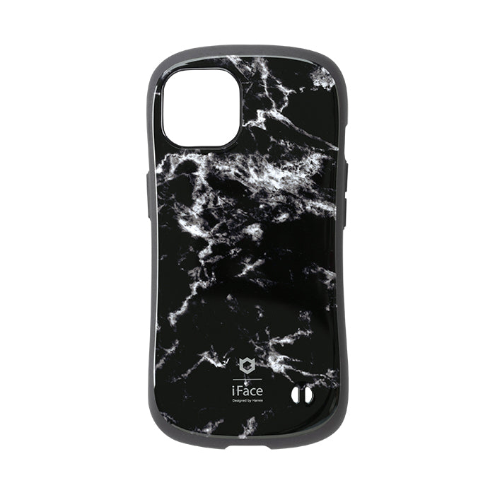 iFace First Class / Marble マーブルブラック　iPhone13の【ミッドナイトに合うケース】