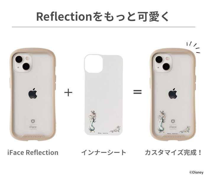 【新】[iPhone SE 2020/8/7専用]ディズニーキャラクター iFace Reflection専用インナーシート(プリンセス/アリエル)