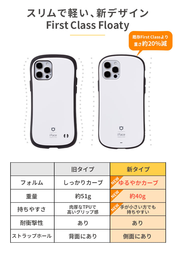 [iPhone 12/12 Pro専用]iFace First Class Floaty Standard iPhone12ケース