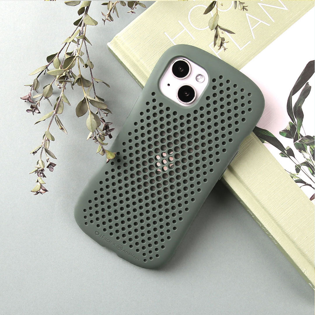 [iPhone 13/13 Pro/12/12 Pro/8/7/SE(第2/第3世代)専用]iFace × AndMesh MESH Grip Case