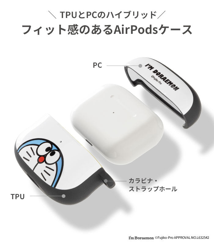 [AirPods Pro/AirPods(第3世代)専用]ドラえもん iFace First Classケース(ドラえもん/アップ)