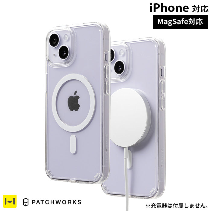 [iPhone 14/14 Pro/14 Plus/14 Pro Max専用]PATCHWORKS LUMINA MagSafe対応 ケース(クリア)