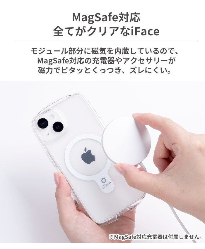iFace Look in Clear Hybrid Magneticケースの特徴1