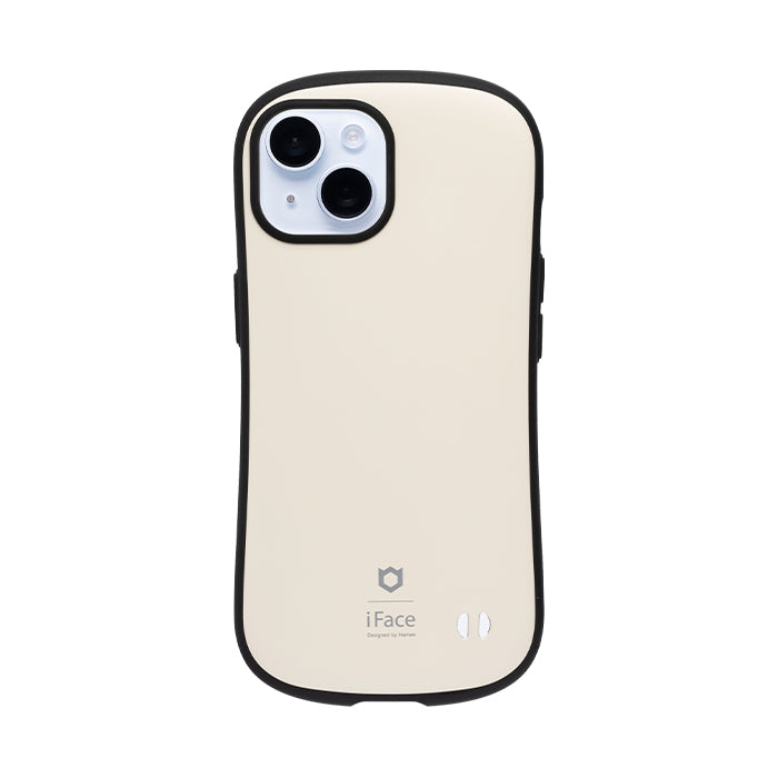 [iPhone15ケース]iFace First Class Kusumi ケース くすみホワイト