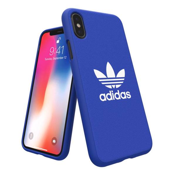 [iPhone XS/X ケース]adidas Originals Adicolor Moulded Case(Blue)