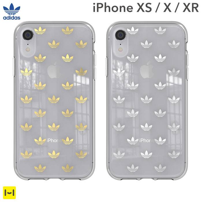 [iPhone XS/X/XR専用]adidas Originals TPU Clear Case iPhoneケース
