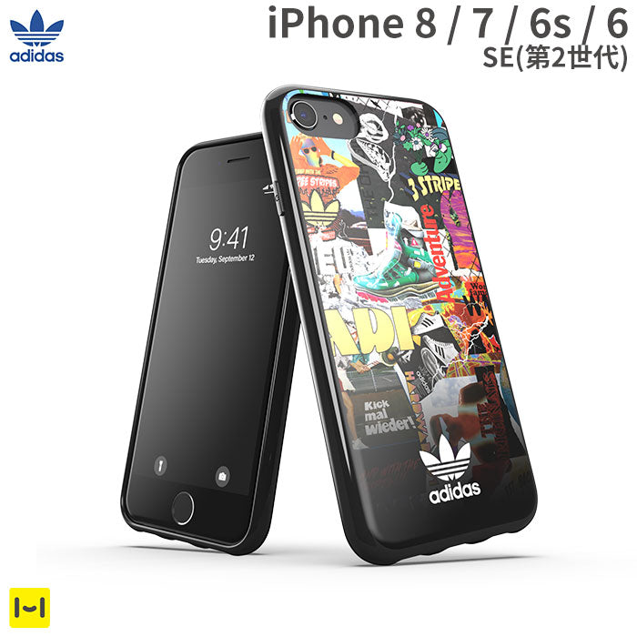 [iPhone 8/7/6s/6/SE(第2/第3世代）専用]adidas Originals TPU Case Graphic
            AOP(Colourful)