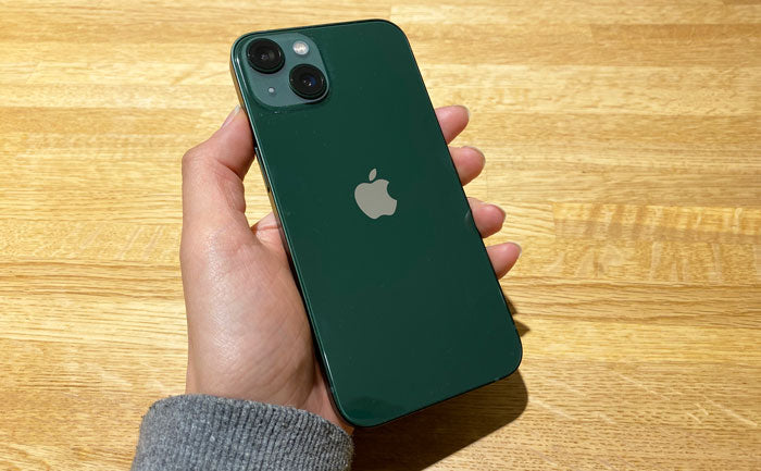 iPhone13/13miniのグリーンカラー