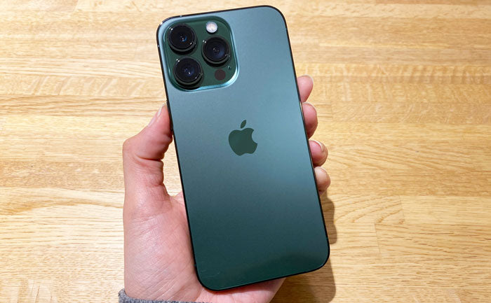 iPhone 13 Pro/iPhone 13 Pro Maxのグリーンカラー