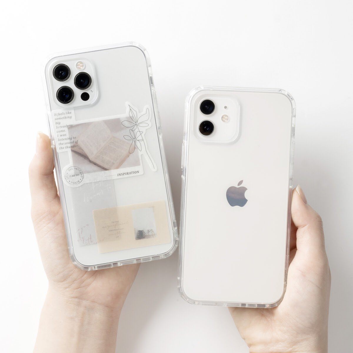 iPhoneケース 韓国っぽい 人気 トレンド おしゃれ かわいい 透明 クリア 抗菌