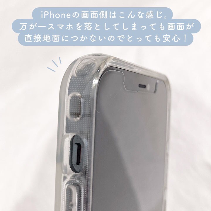 iPhoneケース 韓国っぽい 人気 トレンド おしゃれ かわいい 透明 クリア 抗菌