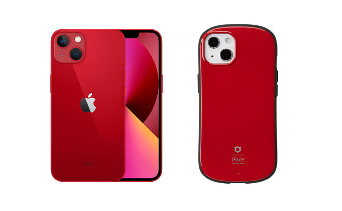 iPhone13の【(PRODUCT)RED レッドに合うiPhone13ケース】