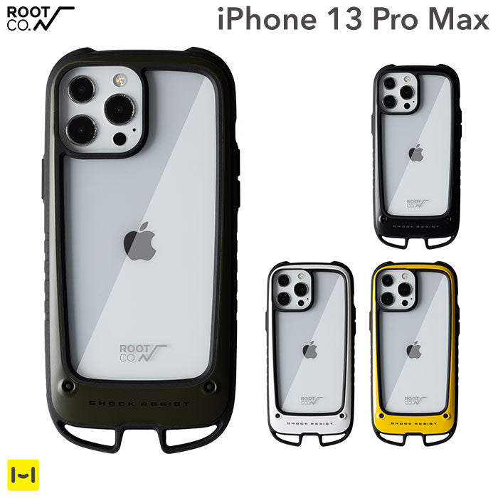 [iPhone 13 Pro Max専用]ROOT CO. GRAVITY Shock Resist Case +Hold.