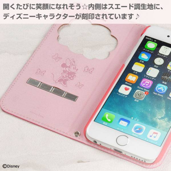 Iphone6s 6 Iphoneケース ディズニーキャラクター フリップ窓付きダイアリー Iphoneケース