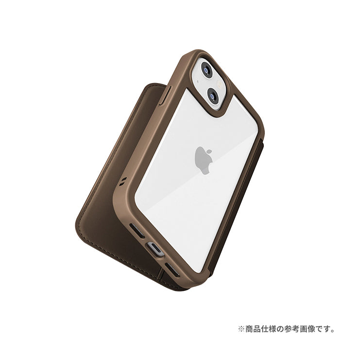 iPhone 15/15 Pro専用]Premium Style バックフリップケース