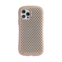 [iPhone12 Proのシルバーに合うケース]iFace × AndMesh MESH Grip Case ケース