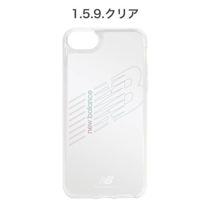 Iphonexs X Xr 8 7 6s 6ケース Newbalance ニューバランスハイブリッドサイドカラークリアケース