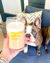Load image into Gallery viewer, Sunshine Coffee Dogs Glass
