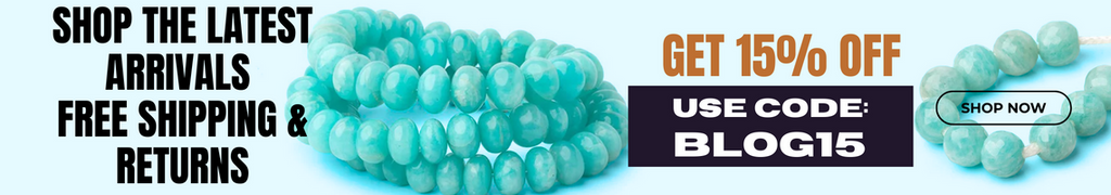 Amazonite Beads Offer Banners