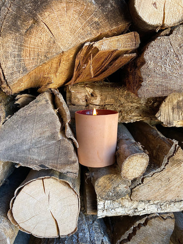 ENSŌ PARIS - Près du Feu bougie parfumée et upcyclée