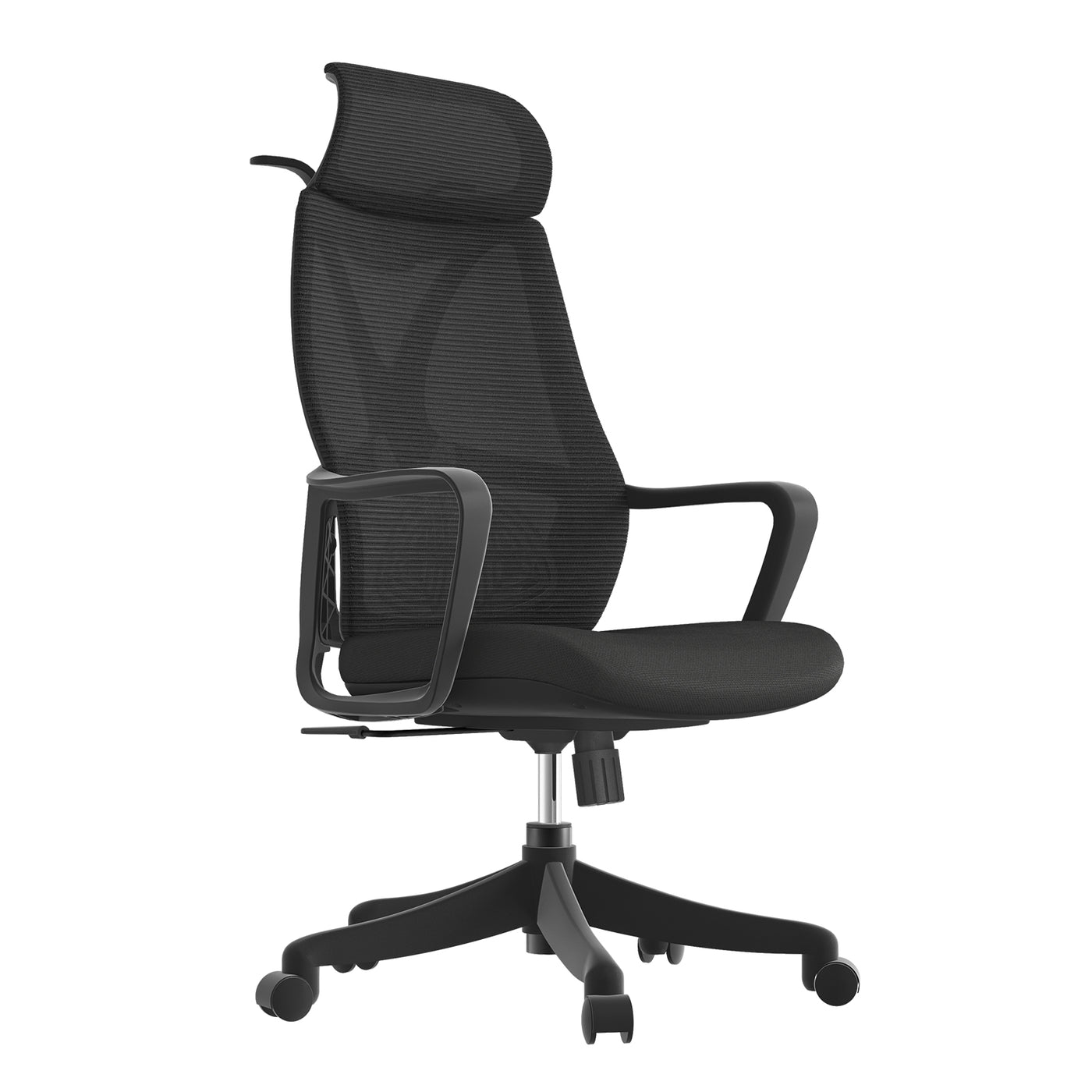 Executive Office Chair Ergonomic Computer Desk Chair with Headrest Executive  Chairs Adjustable Lumbar Support Mesh Chair (Hanger Rack), Black – VOFFOV