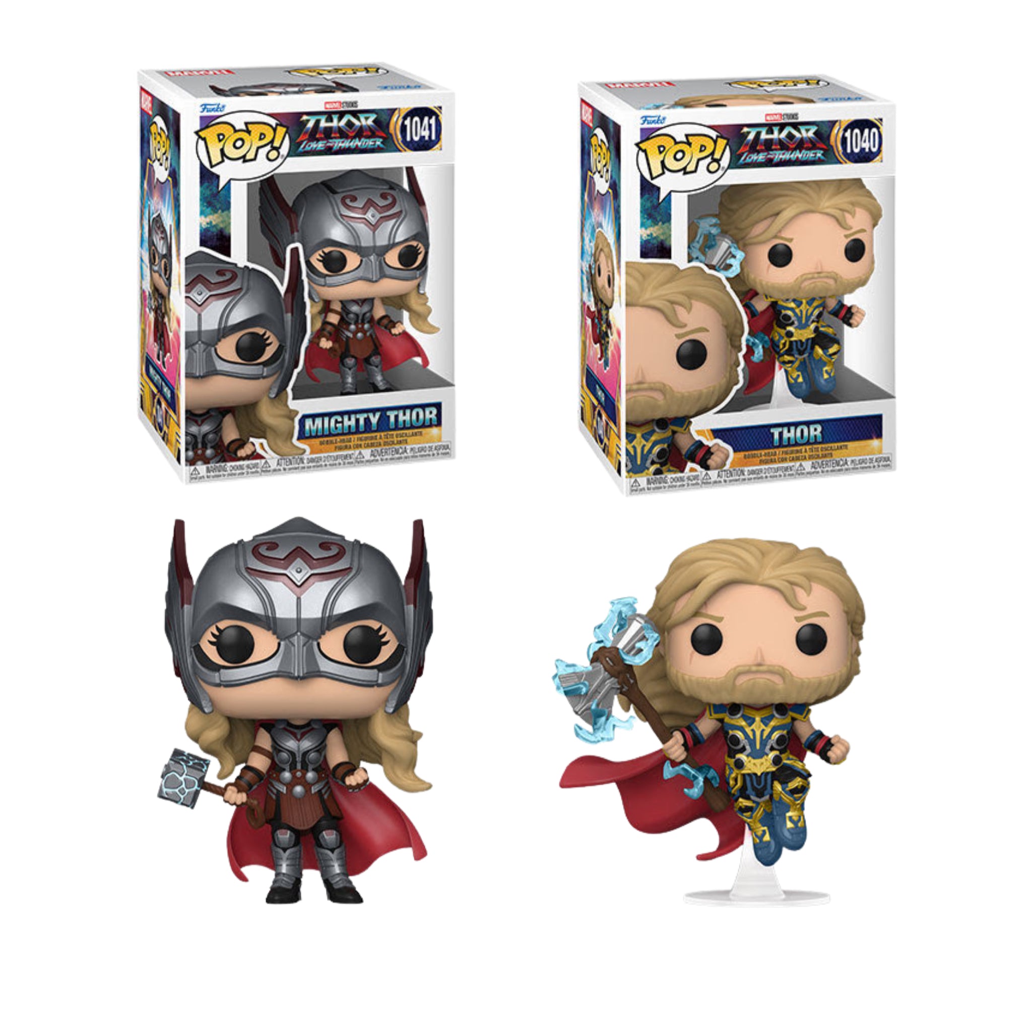 stam Bestaan Kosmisch PRE-ORDER - Funko POP! - Marvel Thor: Love and Thunder Thor Bundle of |  Kraken's Collection