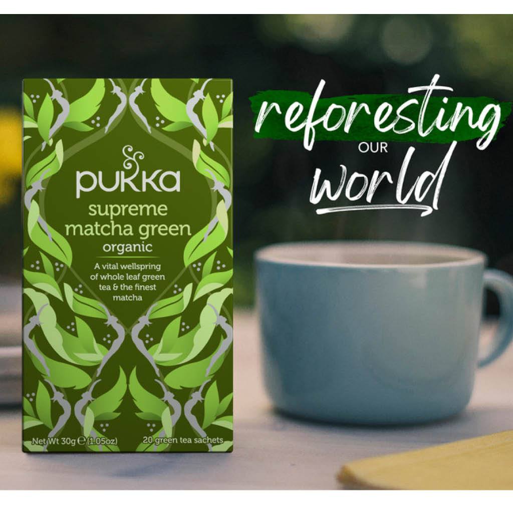 Pukka teas in collaboration with Tree Sisters | Ruohonjuuri.com blog