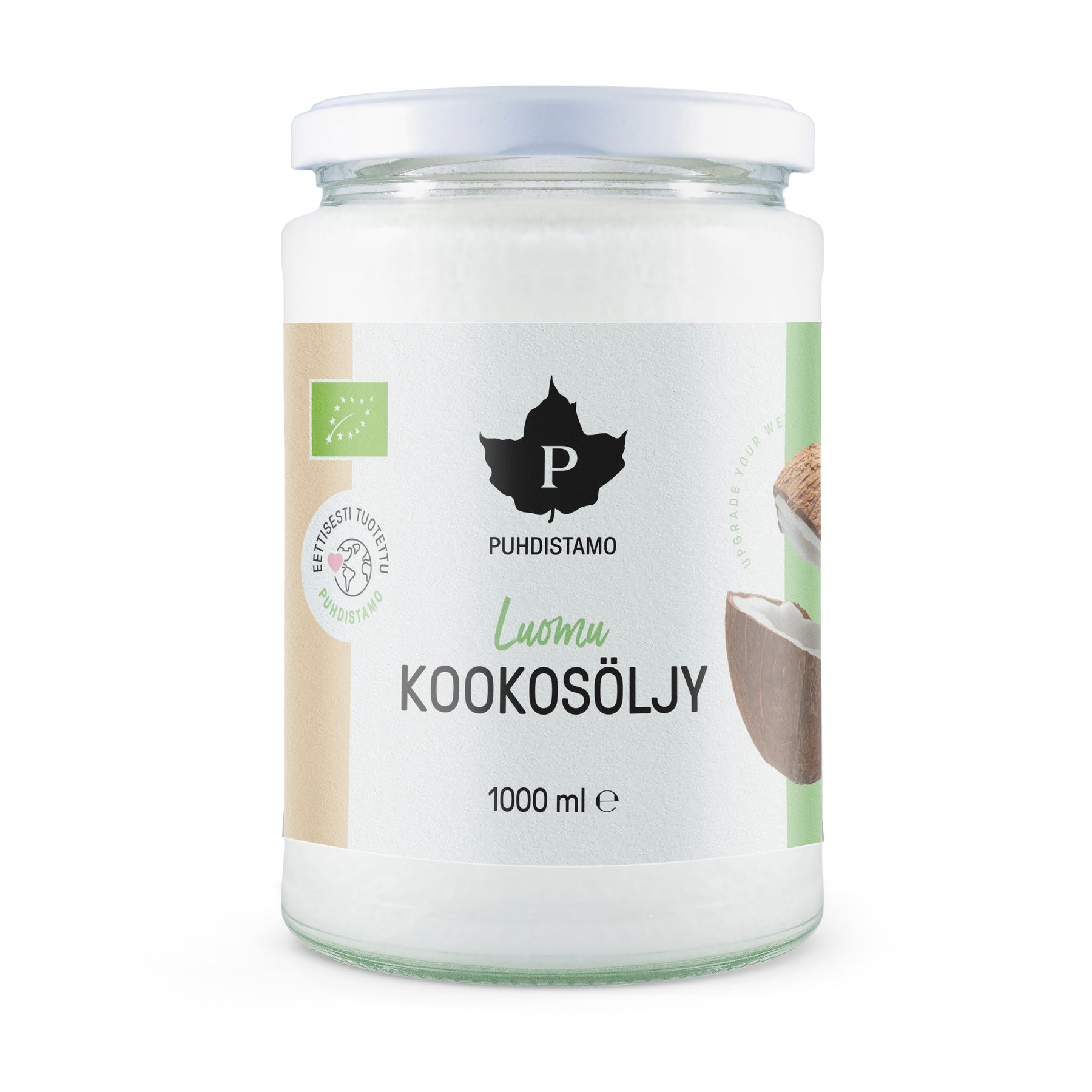 Virgin Coconut Oil, 1 L – Ruohonjuuri