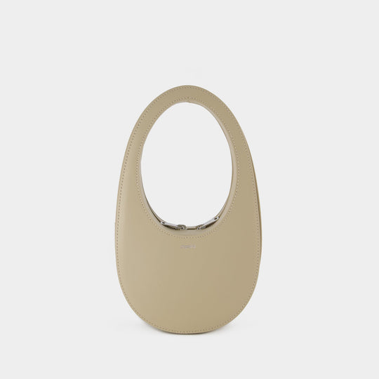 Gedebe Mini Brigitte Metallic Python Ring Top-Handle Bag