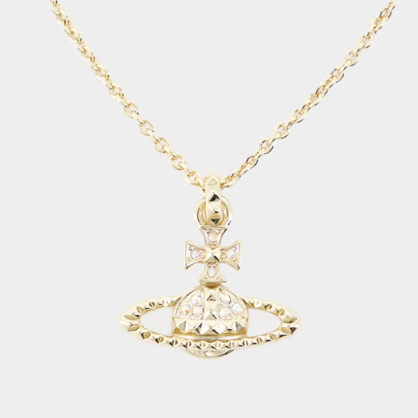 Vivienne Westwood Crystal/rhodium () Mayfair Bas Relief Rhodium-plated  Brass And Crystal Pendant Necklace in White | Lyst