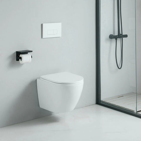 Esempio di WC sospeso dal design moderno