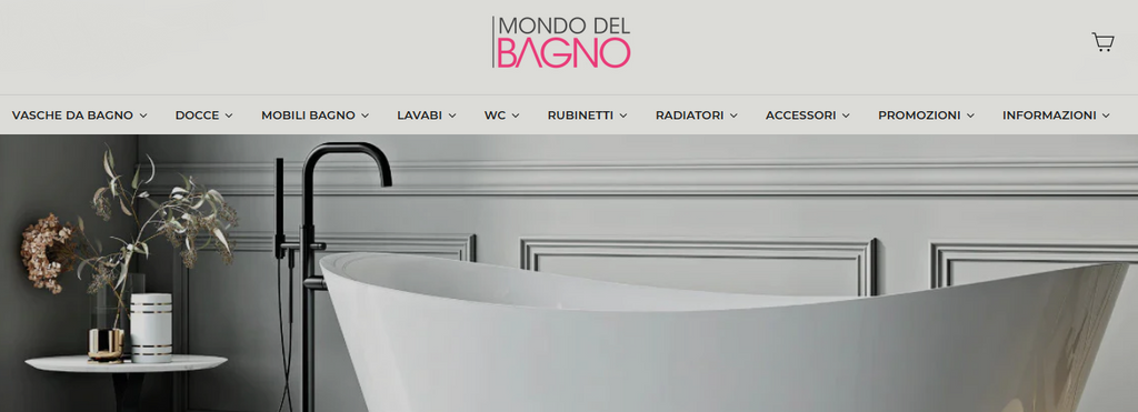 Lancio del sito web ww.mondodelbagno.com