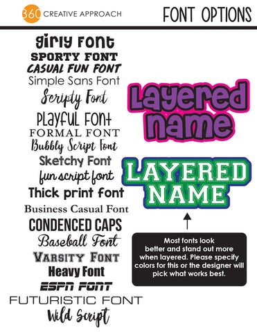 Font Options