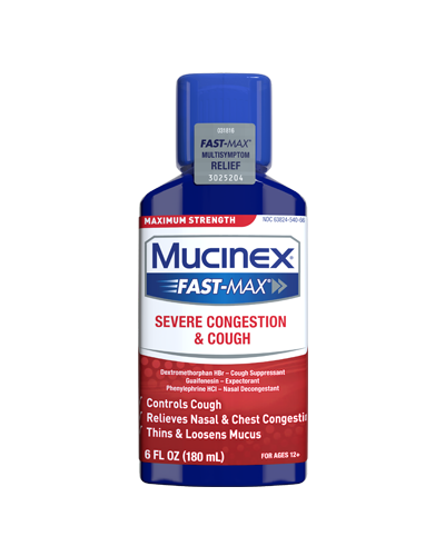 Maximum Strength Fast-Max® Severe Congestion & Cough