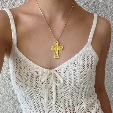 Cross Pendant Beads Choker – Jataphi Services