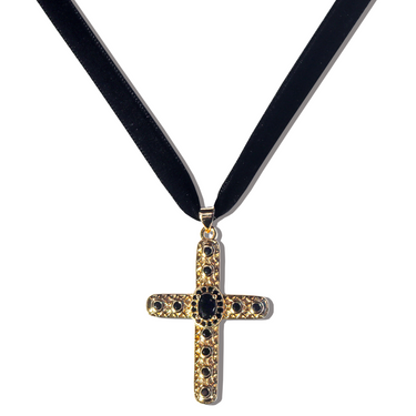 Cross Pendant Beads Choker – Jataphi Services