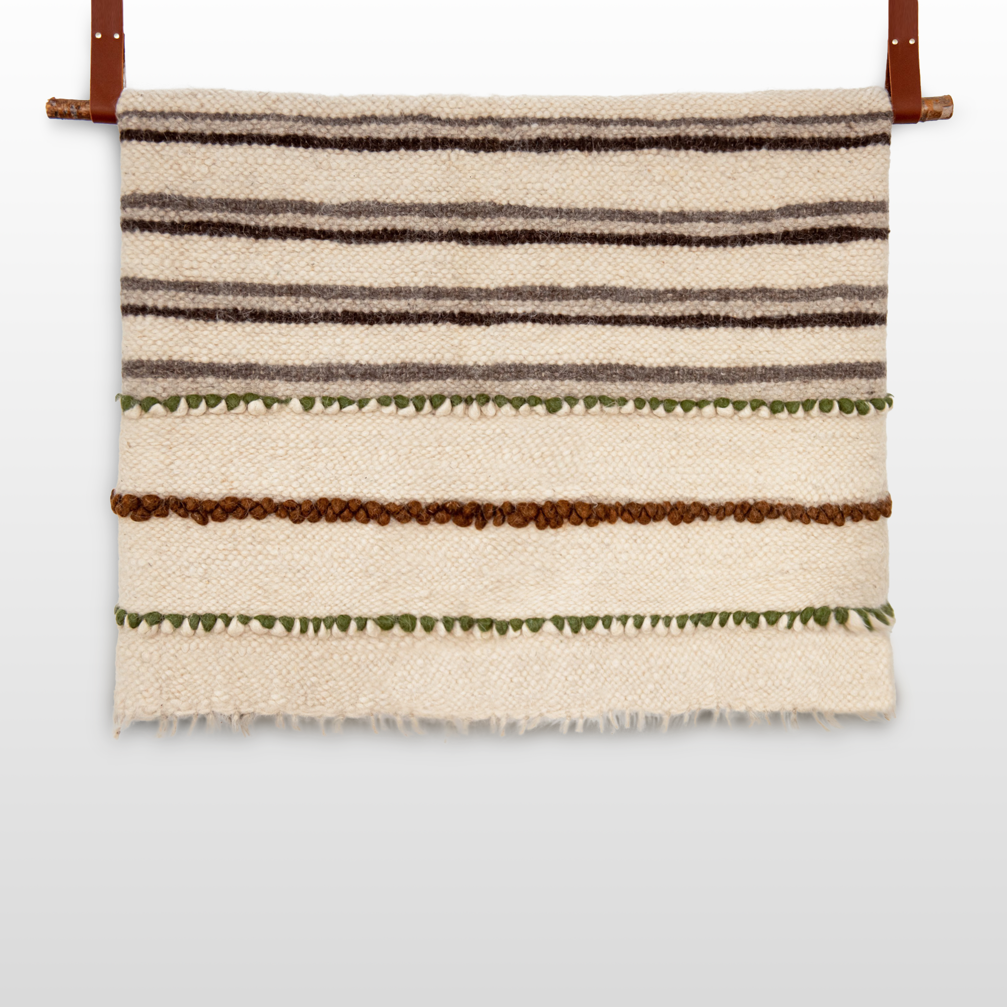 Faino (Fine) Wool Statement Bed Blanket
